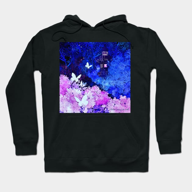 Luna Butterfly Shrine Hoodie by venglehart